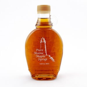 8 oz Glass Handle Maine Lighthouse