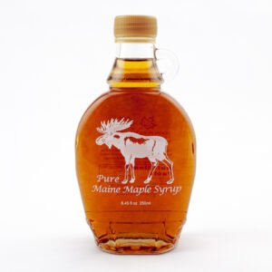 8 oz Glass Handle Maine Moose